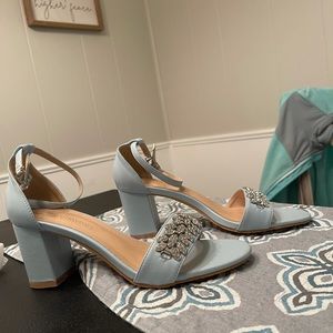 Light blue brand new heels